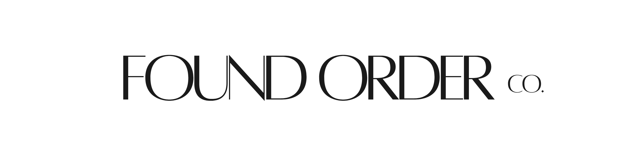 Found Order Co.